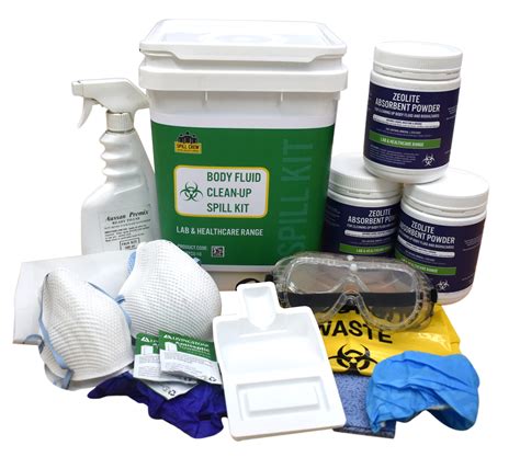 Body Fluid Spill Kit Lab And Healthcare Spill Crew