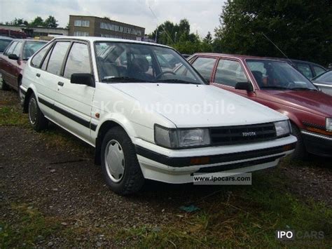 The year was 1988, and provin was searching for something to replace his daily driver. 1986 Toyota XL Corolla 1.3 Liftback - Car Photo and Specs