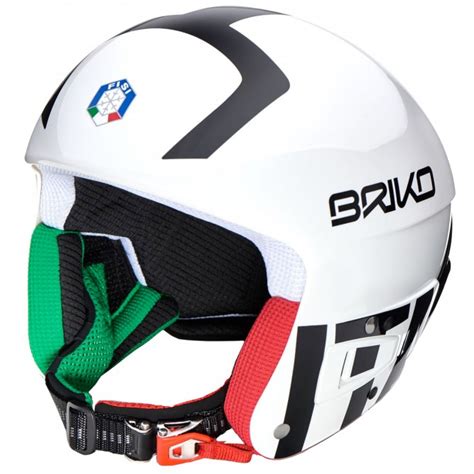 A helmet is a form of protective gear worn to protect the head.more specifically, a helmet complements the skull in protecting the human brain.ceremonial or symbolic helmets (e.g., a policeman's helmet in the united kingdom) without protective function are sometimes worn. Ski helmet Briko Vulcano Fis 6.8 Fisi white | EN