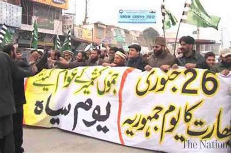 Kashmiris To Observe Indian Republic Day As Black Day Tomorrow