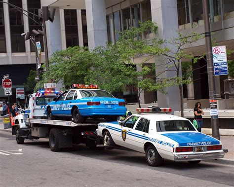 Nypd Tow Truck With 1996 Chevrolet Caprice Nypd Police Car Flickr