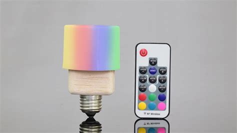 Presented here is the smart light circuit that turns the light on only when someone enters the room. How To Make Remote controlled RGB LED Light Bulb 手工DIY遥控 ...