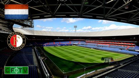 Seating 63000 spectators, the new stadium of the football club feyenoord rotterdam will be the largest in the. De Kuip Stadium - Feyenoord Rotterdam - YouTube