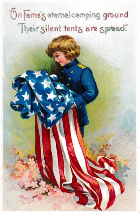 20 Vintage Memorial Day Postcards Click Americana