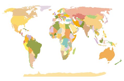 Map Of The World And World Atlas