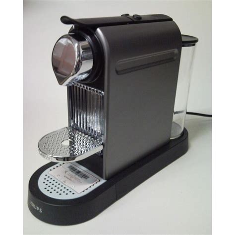 Nespresso vertuoplus titanium capsule machine preowned/used. Krups Nespresso New Citiz Titane xn720t XN 720 T capsule ...