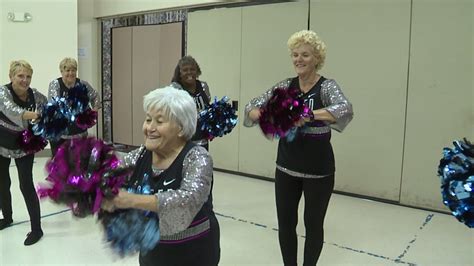 High Point Senior Citizen Cheerleading Squad Has Lots Of Enthusiasm