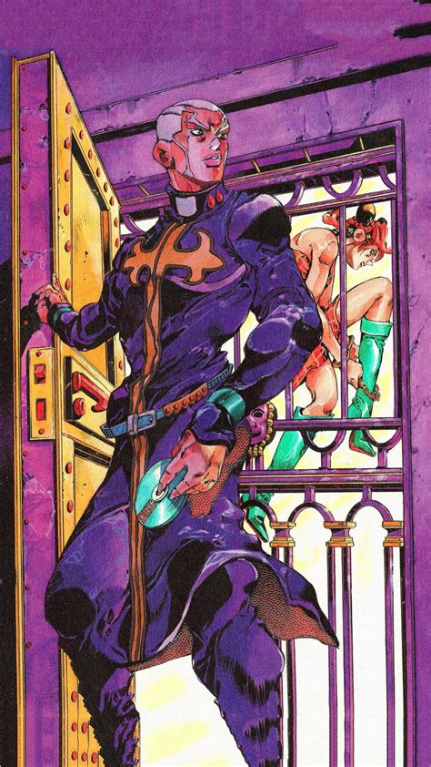 Download Enrico Pucci The Renowned Fictional Character Wallpaper