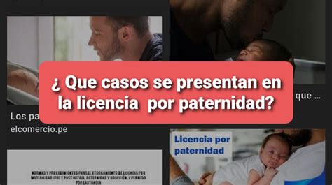 Legislaci N Laboral Peruana Licencia Por Paternidad