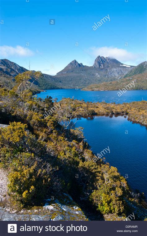 Dove Lake And Cradle Mountain Cradle Mountain Lake St Clair National