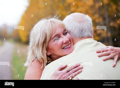 Mature Married Couple Enjoying Spending Time Together In Park During