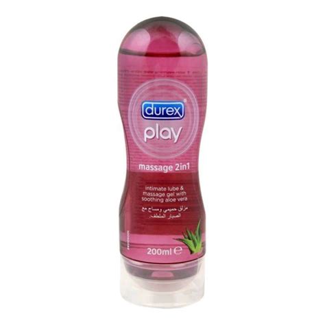 Jual Durex Play Massage 2 In 1 Isi 200ml Pelumas Ekstrak Aloe Vera