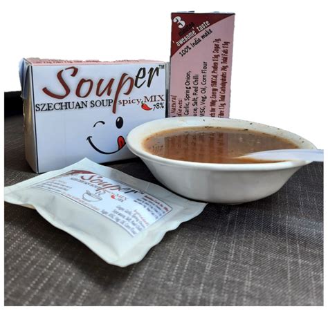 Souper Brown Szechuan Spicy Soup Premix Powder For Cooking Packaging Type Box At Rs 350 Pack