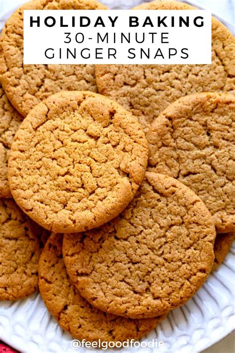 Quick And Easy To Make These Ginger Snap Cookies And Bursting With