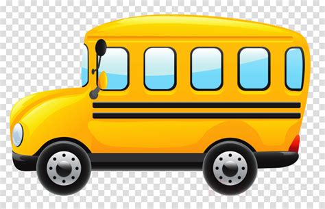 School Bus Clipart Transparent Background Png Download Full Size