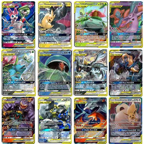 4.4 out of 5 stars. 120 PCS TOMY Pokemon Card Lot Featuring 30 tag team, 50 ...
