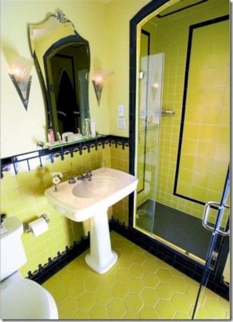 45 Amazing Yellow Tile Bathroom Paint Colors Ideas Bathroom