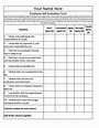46 Employee Evaluation Forms & Performance Review Examples | Employee ...