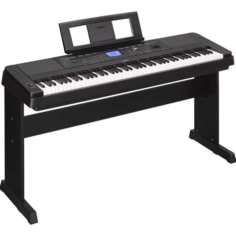 Yamaha Dgx 660 Portable Grand Digital Piano Black Dgx660b Bandh