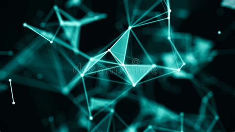 Abstract Digital Background Big Data Visualization Network Connection
