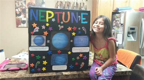 School Project Of Planet Neptune Neptune Project Planet Project