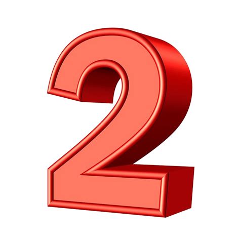 2 Number Png Transparent Images Png All