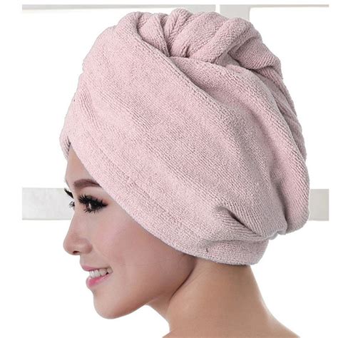 Women High Quality Hair Towel Microfiber Dry Hair Cap Quick Drying Bath Towels Soft Shower Hat