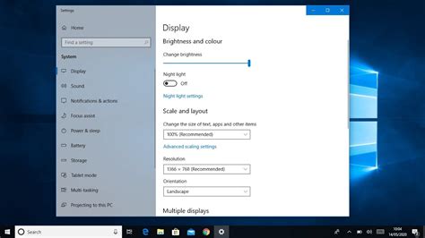 How To Adjust Screen Brightness In Windows 10 Youtube