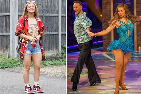 Strictly Come Dancings Maisie Smith Supported By Eastenders Co Stars