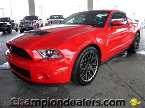 2011 Ford Mustang Shelby Gt500 Svt Performance Package Coupe In Race