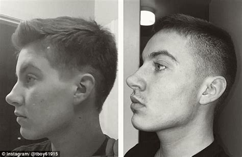 Transgender Man Shares Revealing Before And After Images Daily Mail Online