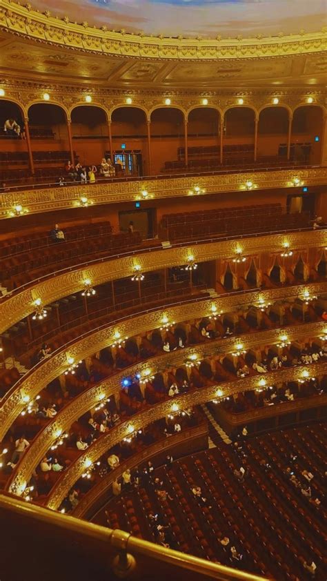 Um Dos Mais Famosos Teatros Do Mundo Teatro Colón Em Buenos Aires