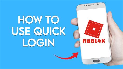 How To Use Quick Login On Roblox 2021 Quick Tutorial Youtube
