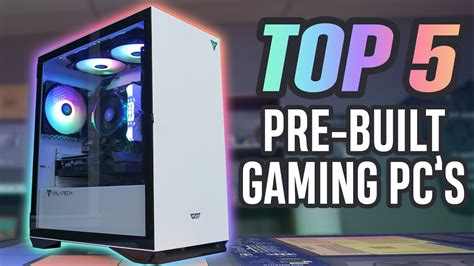 Top 5 Gaming Pre Built Pcs Of 2020