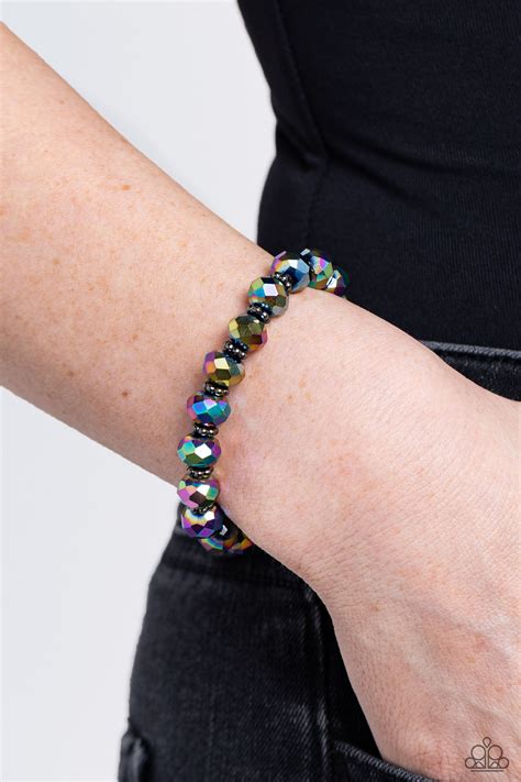 Shimmering Satisfaction - multi - Paparazzi bracelets – JewelryBlingThing