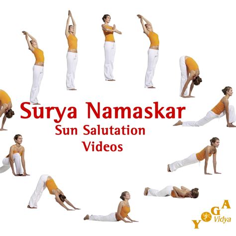 Surya Namaskar Postures