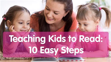 This Is How To Teach Your Kids To Read At Home 10 Simple Steps With