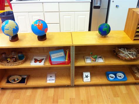 My Montessori Classroom Culture Shelf Classroom Layout Montessori