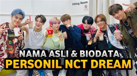 Profil Biodata Member NCT Dream Video Seleb Update YouTube