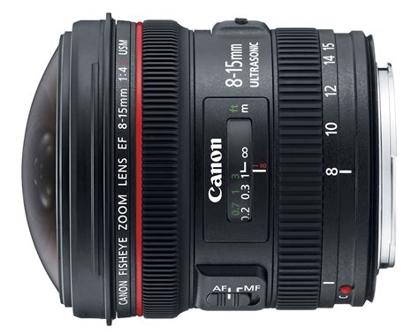 Canon Ef 8 15mm F4l Fisheye Usm Lens