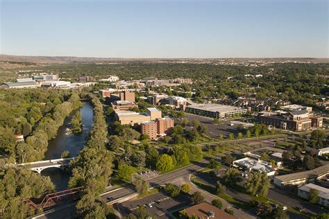 Aerial Of The Boise State Campus John Kelly University P Flickr