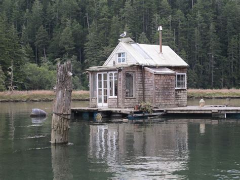All log cabin type construction corner logs cabins including elongated pyramid roof log cabins your log cabin has seven dimensions applicable to the overall size: More floating cabins on the Albion River,... | Floating ...