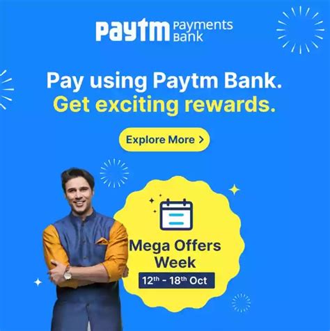 Paytm Mega Offers Week Get Earn ₹200 More Cashback 12 18 Oct