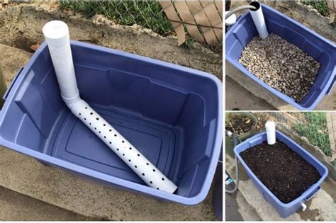 2 Pipes Diy Self Watering Planter Self Watering Plants Container