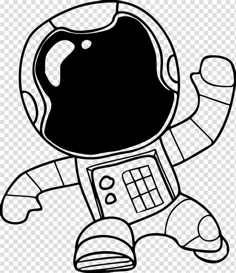 Astronaut Clipart Black And White 10 Free Cliparts Download Images On