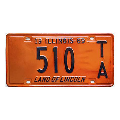 Illinois Trailer License Plates