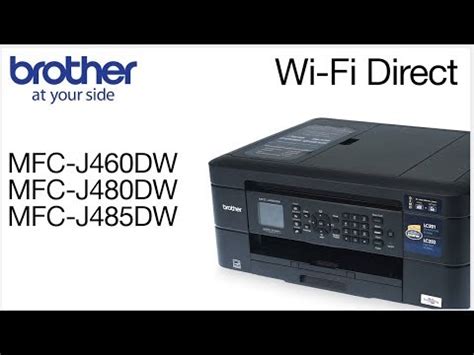 Furthermore, along with paper input as high as one hundred linens. Configurar Wifi Direct Impresora Brother T510W T710W T910W ...