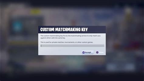 Custom Matchmaking Key Working Fortnite Battle Royale Youtube