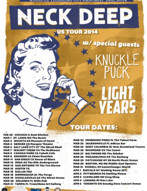 Neck Deep Announce New Album 2014 Us Headlining Tour Dates And Stream