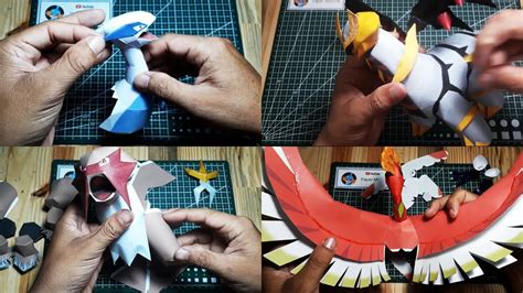 Papercraft Pokemon Templates Legendary All In One Photos The Best Porn Website